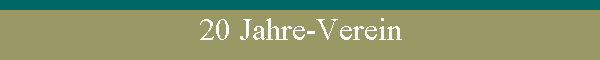 20 Jahre-Verein
