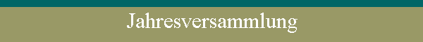 Jahresversammlung
