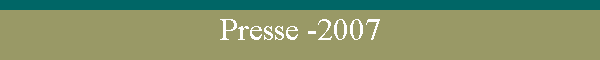 Presse -2007