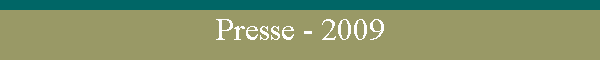 Presse - 2009