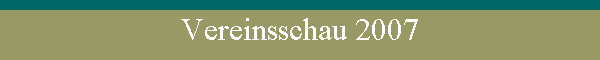 Vereinsschau 2007