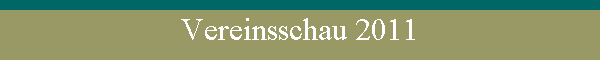 Vereinsschau 2011