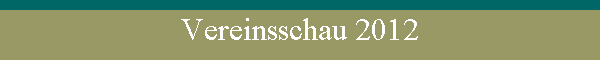 Vereinsschau 2012