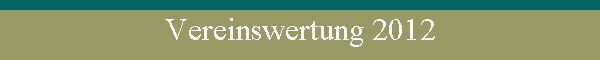 Vereinswertung 2012