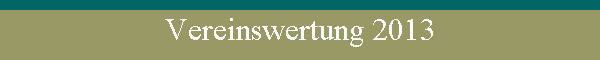 Vereinswertung 2013