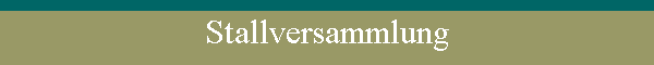 Stallversammlung