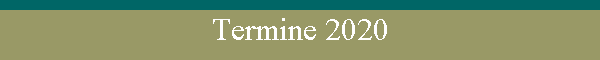 Termine 2020