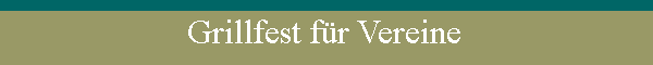 Grillfest fr Vereine