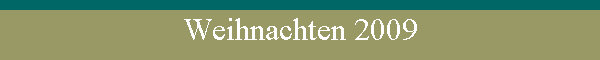 Weihnachten 2009