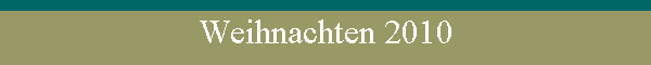 Weihnachten 2010